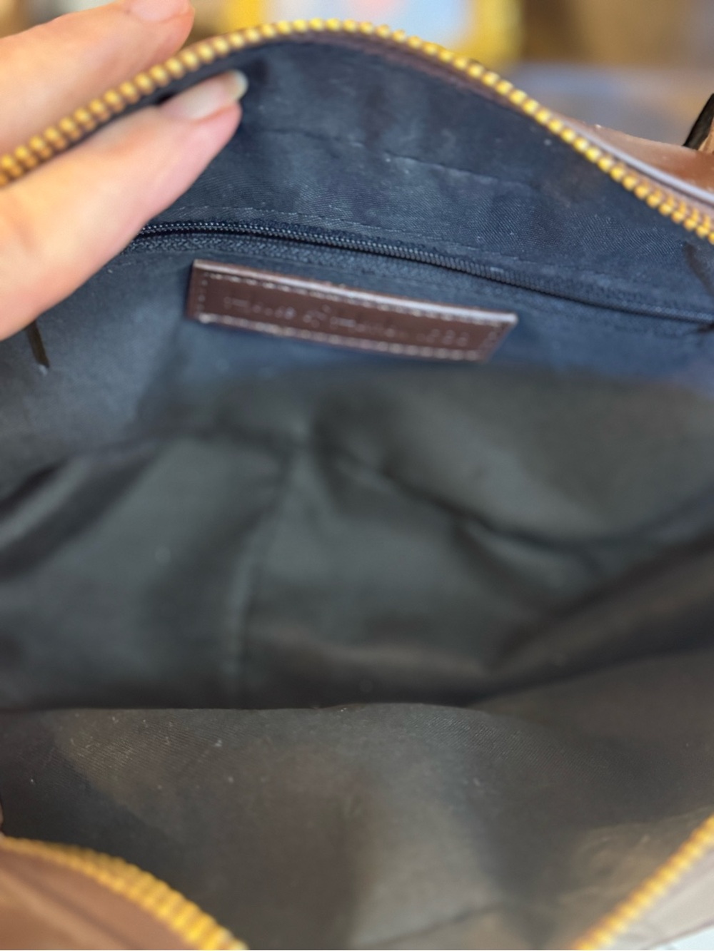 π€π€ NWT HOUSE OF HARLOW 1960 CALF HAIR LEATHER SHOULDER BAG! - Picture 6 of 8